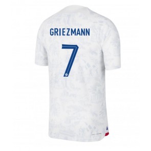 Frankrike Antoine Griezmann #7 Bortatröja VM 2022 Kortärmad